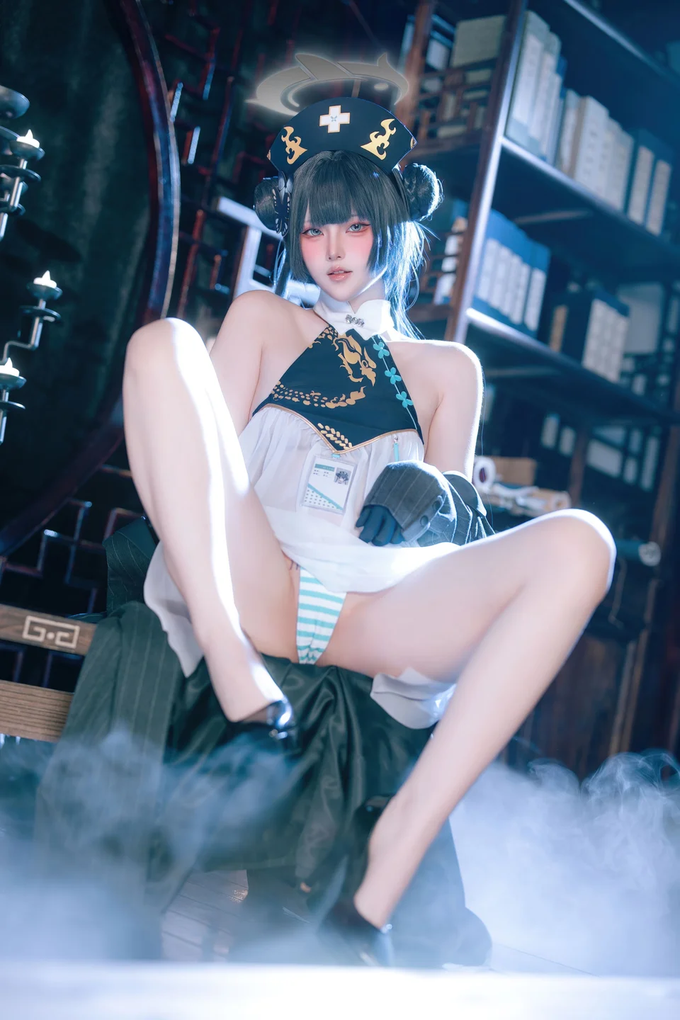 屿鱼 - No.079 蔚蓝档案·妃咲同人护士 [65P-358MB] tg@simisebaisi 【丝足阁】012.webp